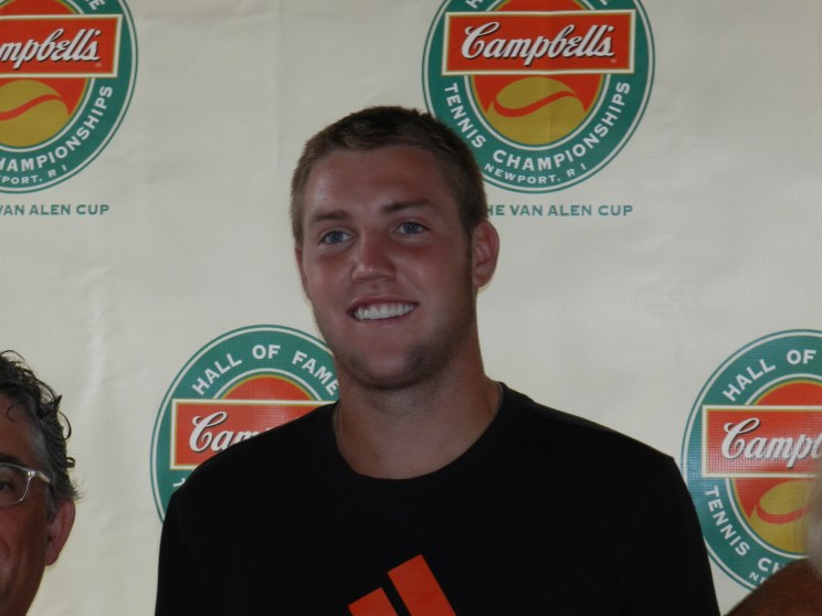 Jack Sock, Newport 2012, Copyright TennisEastCoast.com