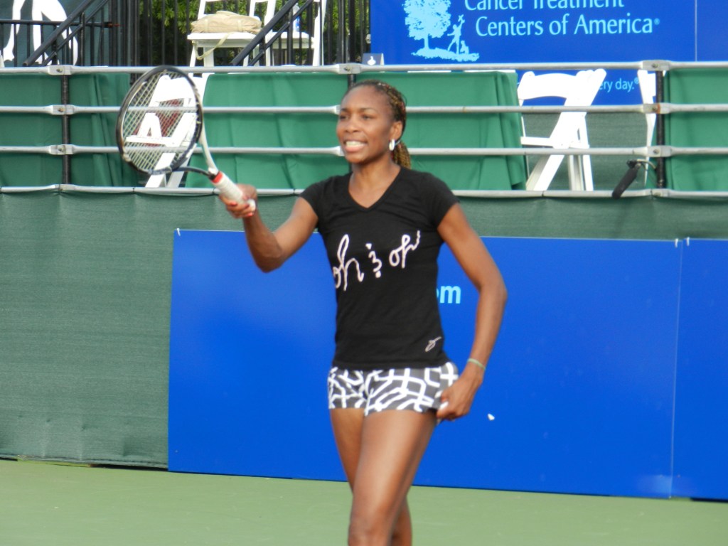 Venus Williams, Washington Kastles, July 2012 Copyright TennisEastCoast.com