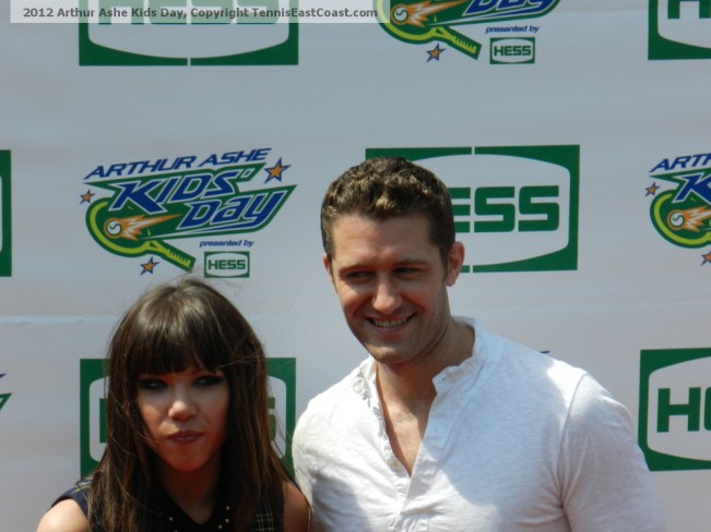 The real action here was the jostling of photographers