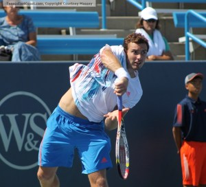 Ernests Gulbis, 2012 ATP Cincinnati/Courtney Massey