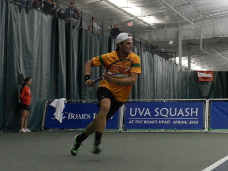 Denis Kudla, Charlottesville 2012 (Photo: Steve Fogleman)