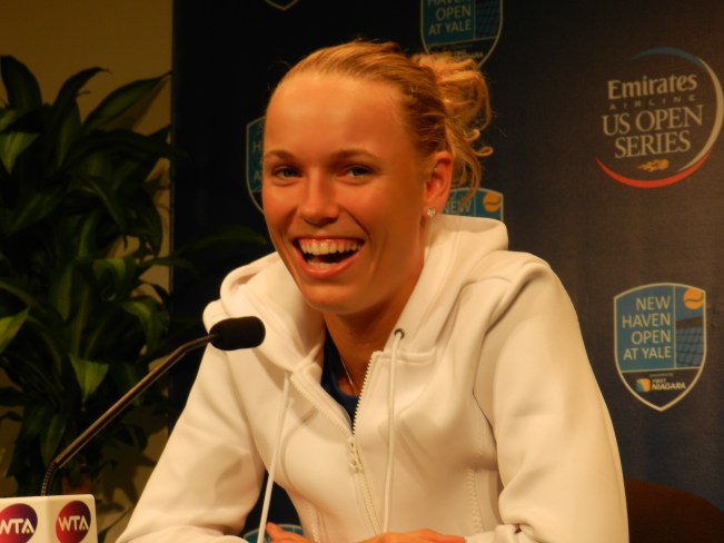 Wozniacki, New Haven 2013