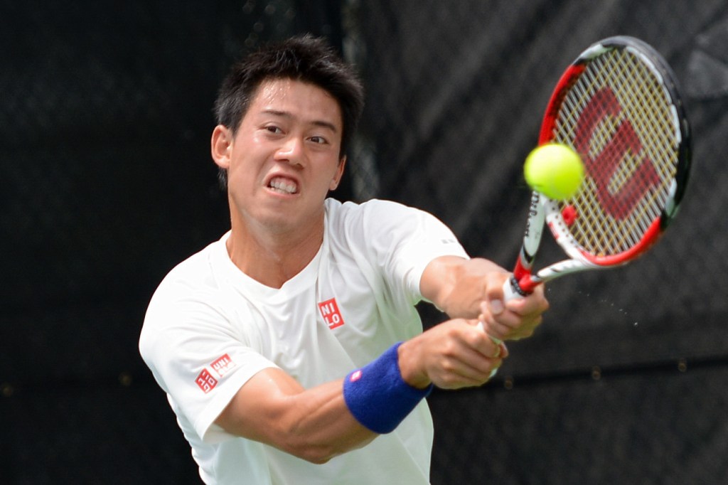 Kei Nishikori (Photo: @Tennis_Shots for TennisEastCoast.com)