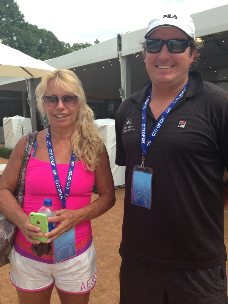 Mrs. Arconada & Coach Salazar (Photo: S. Fogleman)