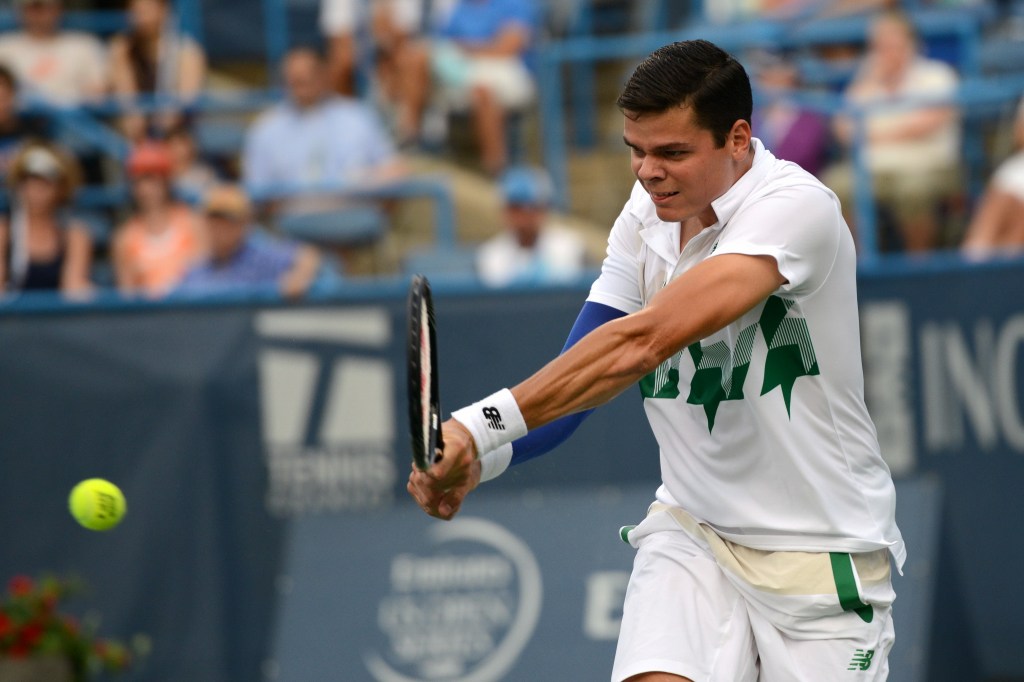 Milos Raonic (Photo: Chris Levy @Tennis_Shots for TennisEastCoast.com)