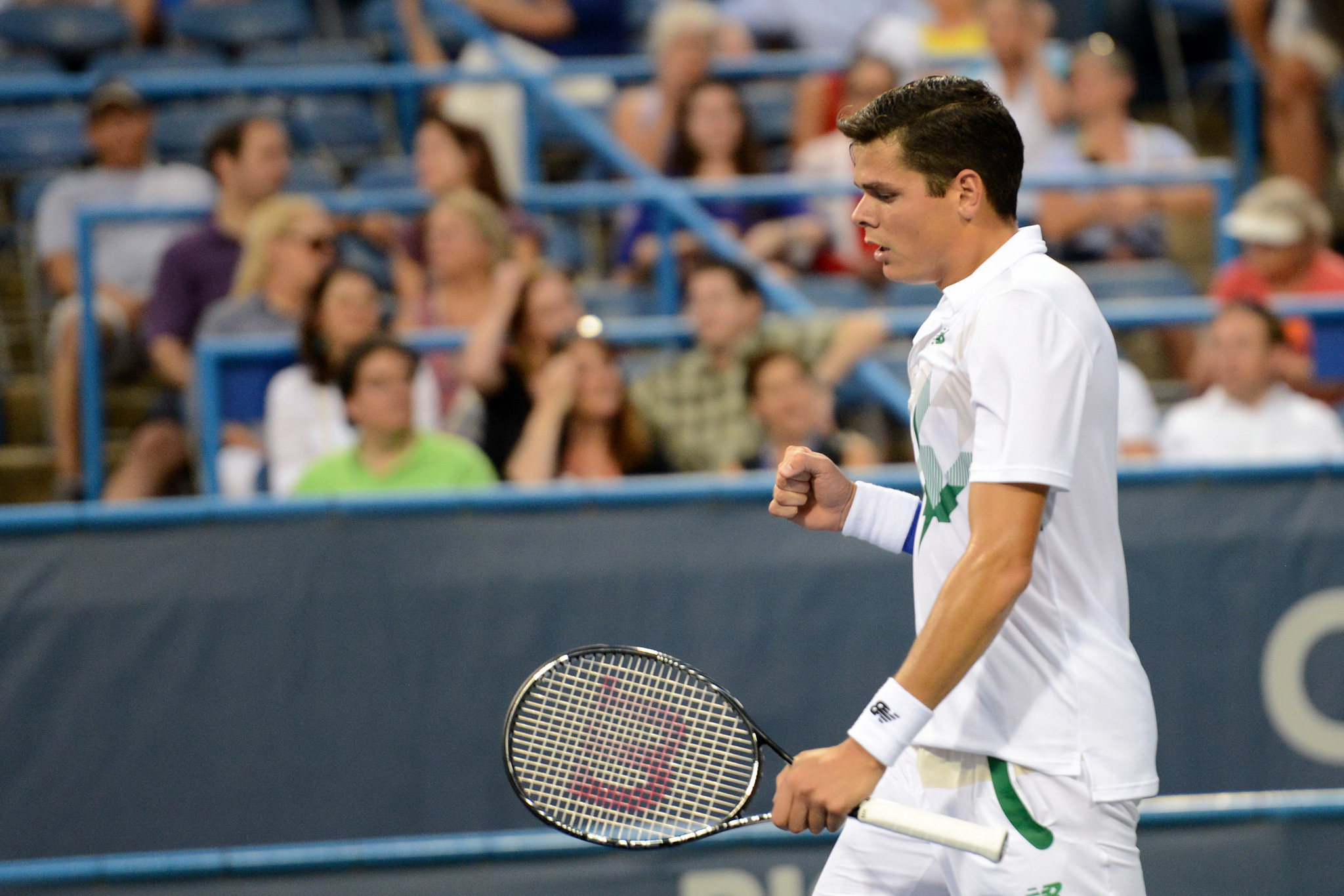 Milos Raonic (Photo: Chris Levy @Tennis_Shots for TennisEastCoast.com)