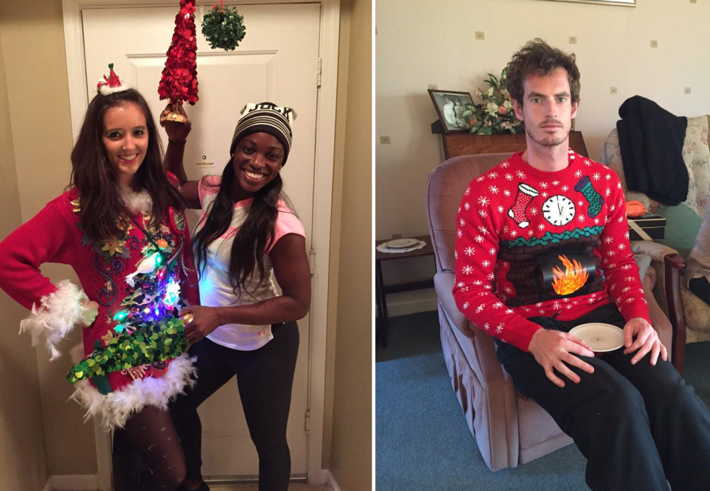 Andy Murray and Laura Robson