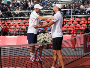 Ivo Karlovic and Dudi Sela