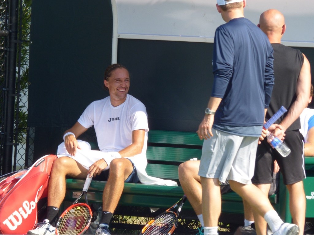 Dolgo was chill in practice (Photo Credit Esam Taha)