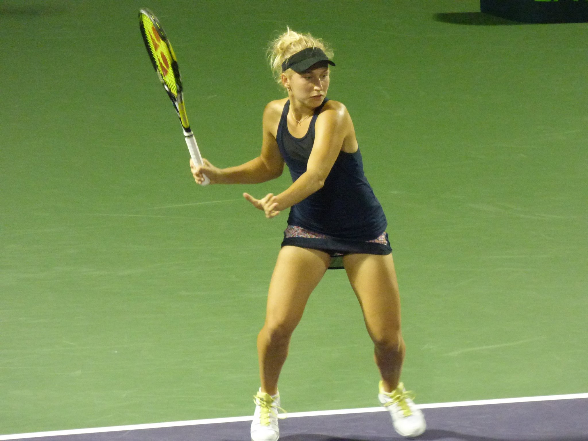 Daria Gavrilova forehand Miami Open 2015