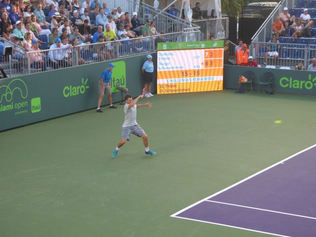 Dominic  was pushed hard in round 1 (Photo Credit Esam Taha)