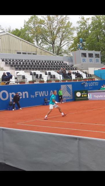 Rosol was a cool customer (photo credit: Marc Imperatori) 