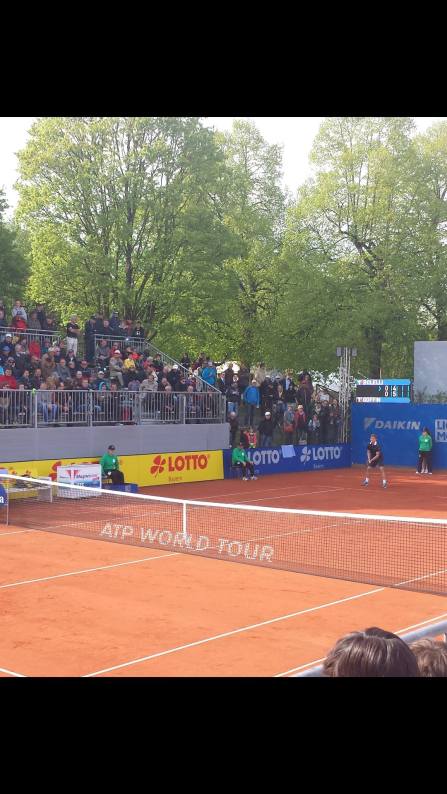 Goffin won and we snagged an interview with him (photo credit: Marc Imperatori)