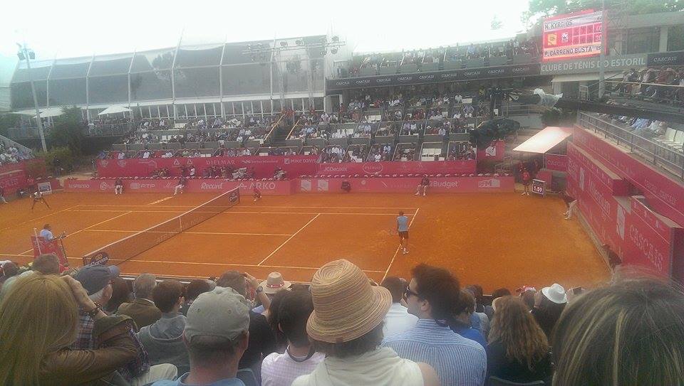 The scene for Kyrgios vs PCB (photo credit: Manuel Traquete)