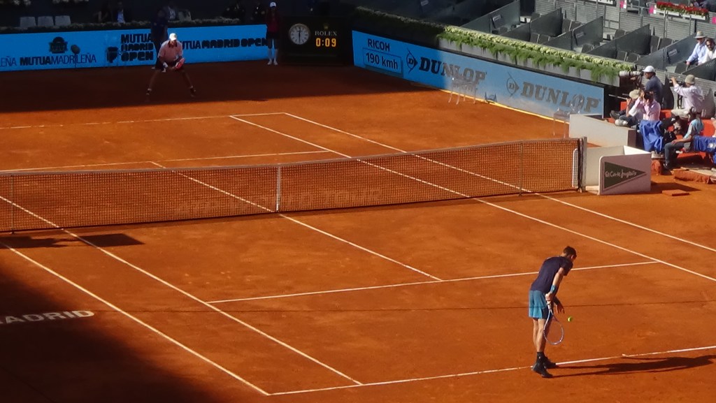 Berdych toppled Isner (photo credit: Niall Clarke)