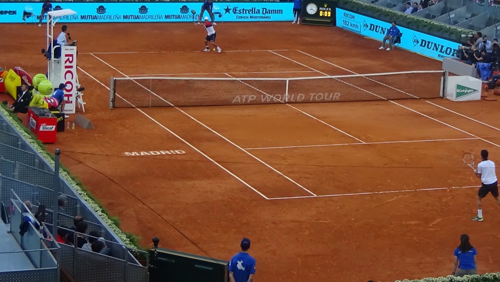 Nishikori vs RBA (Photo: Niall Clarke)