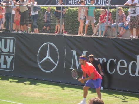 Krajinovic won the match of the day (photo credit: Andreas Thiele)