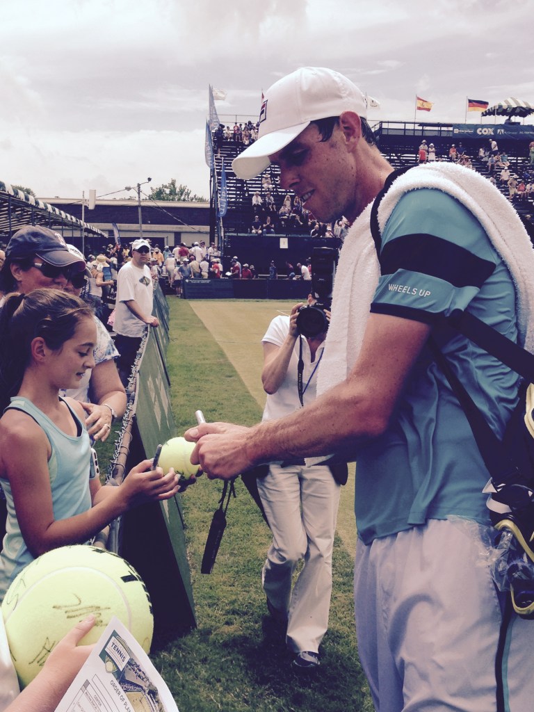 Sam Querrey, Newport (Photo: S. Fogleman)