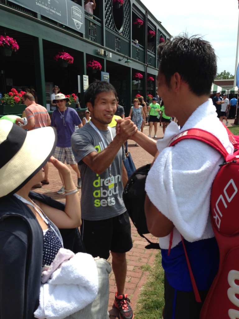Ito and Coach Celebrate