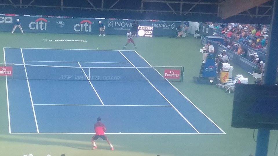 Monfils vs Lu 2016 Citi Open