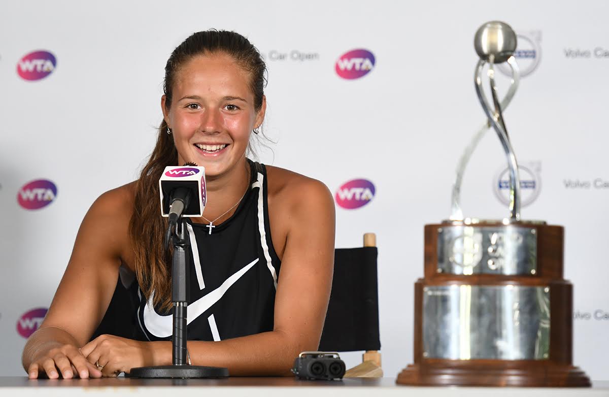 Daria Kasatkina, 2017 Volvo Car Open (Photo: Tony Callaio)