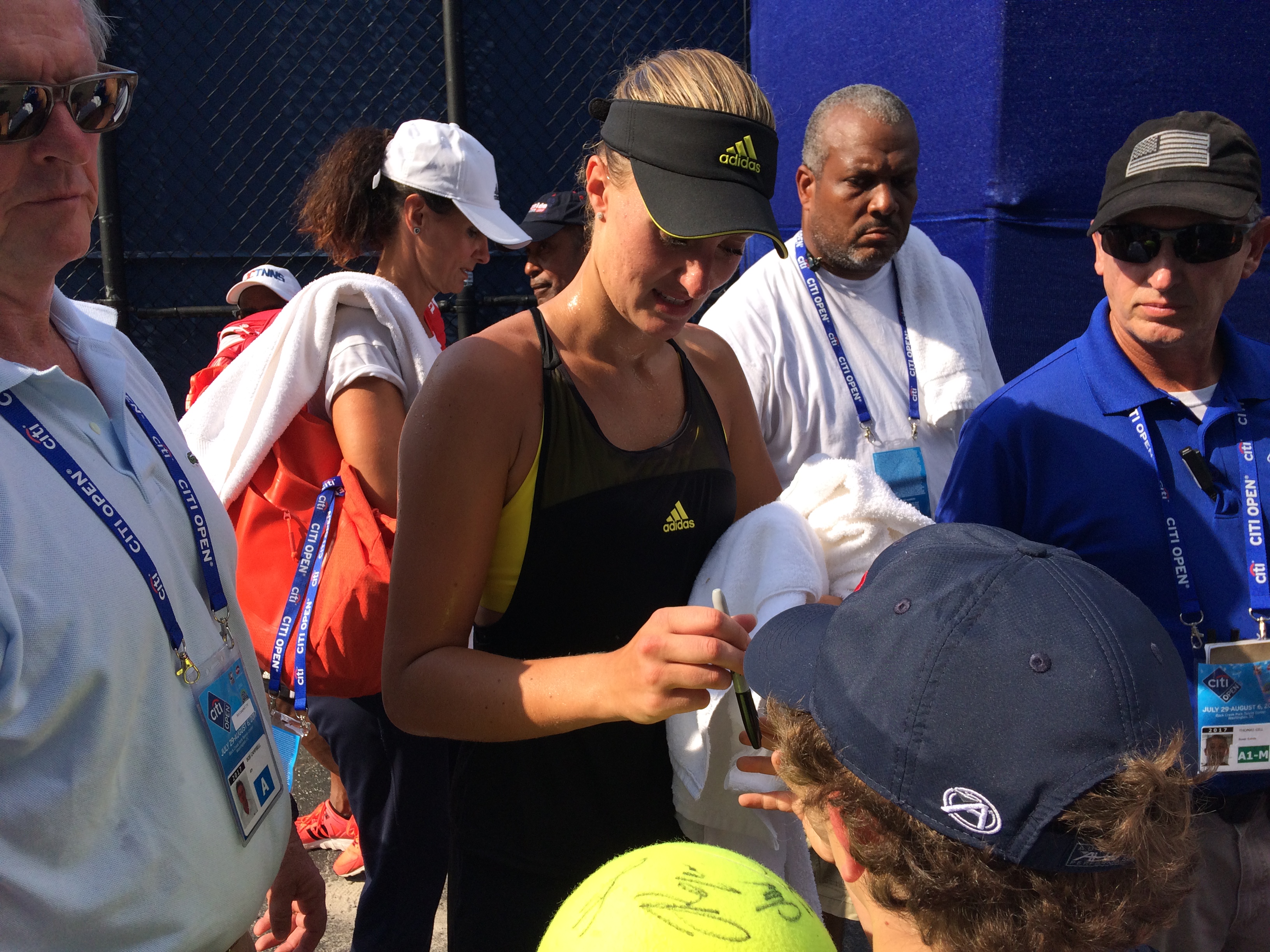 Kristina 'Kiki' Mladenovic, 2017 Citi Open (Photo: Teninis Atlantic)