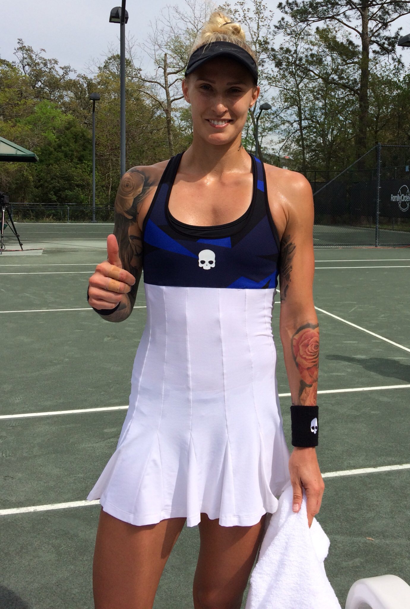 Polona Hercog, 2018 Volvo Car Open (Photo: Tennis Atlantic)