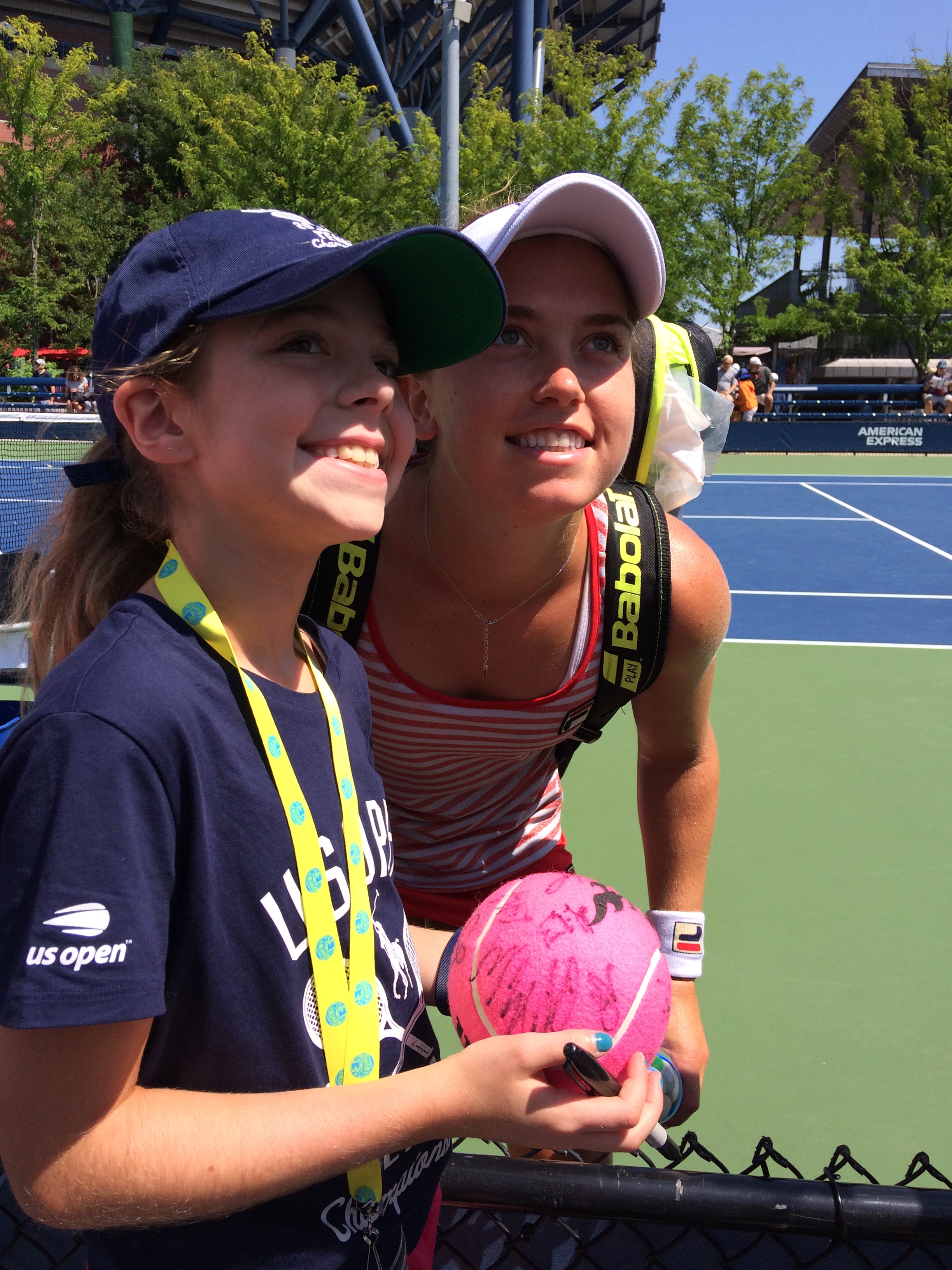 Francesca DiLorenzo, 2018 US Open (Photo: Tennis Atlantic)
