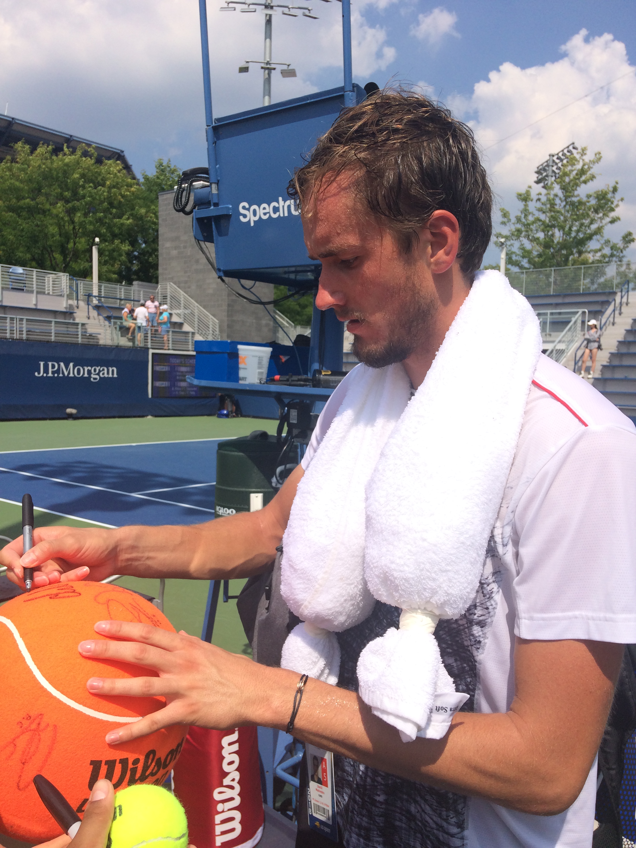 Daniil Medvedev, 2018 US Open (Photo: Tennis Atlantic)