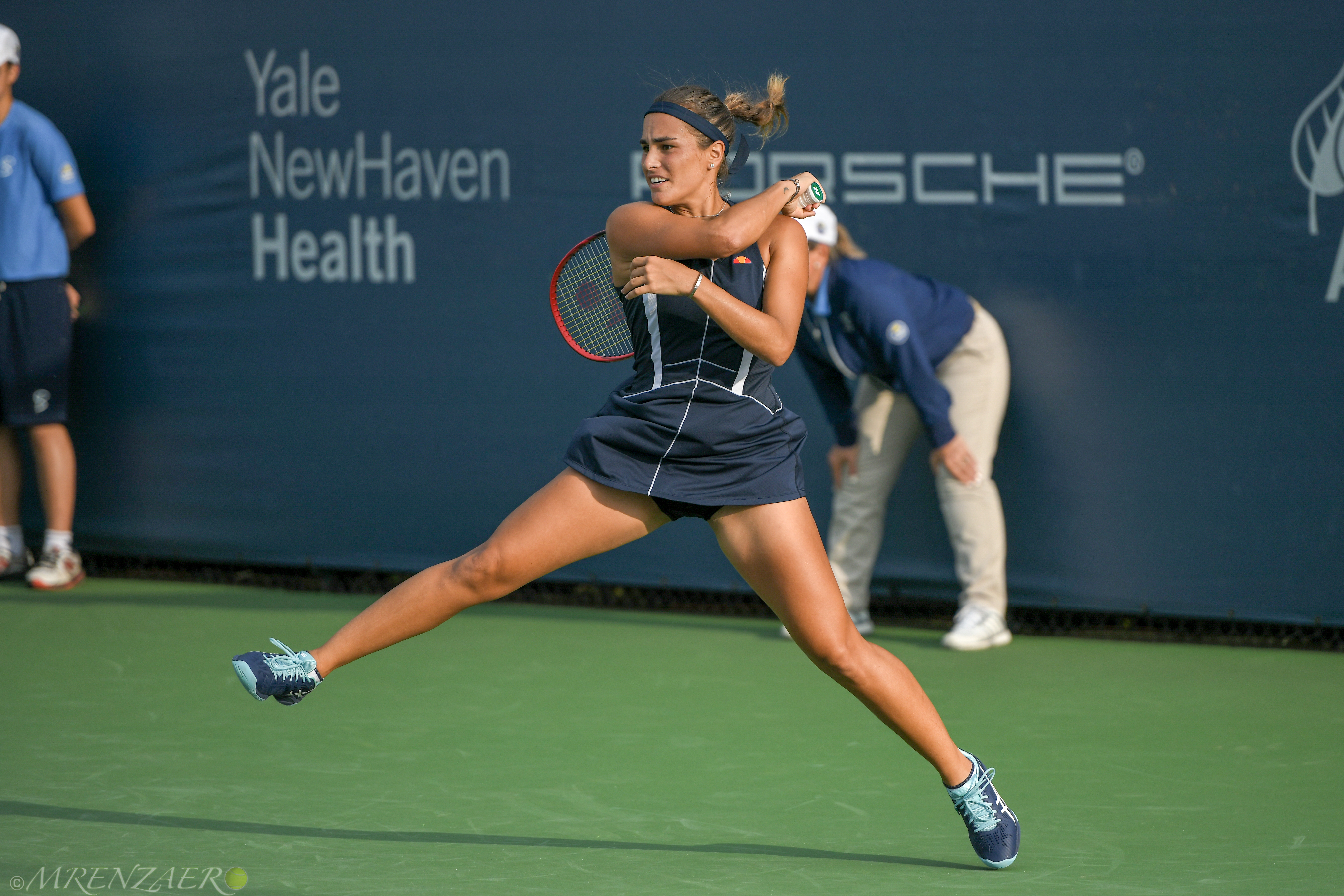 Monica Puig, 2018 Connecticut Open (Photo: Mike Renz for Tennis Atlantic)