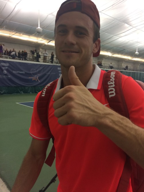 Tommy Paul, 2018 Charlottesville Challenger (Photo: TennisAtlantic.com)