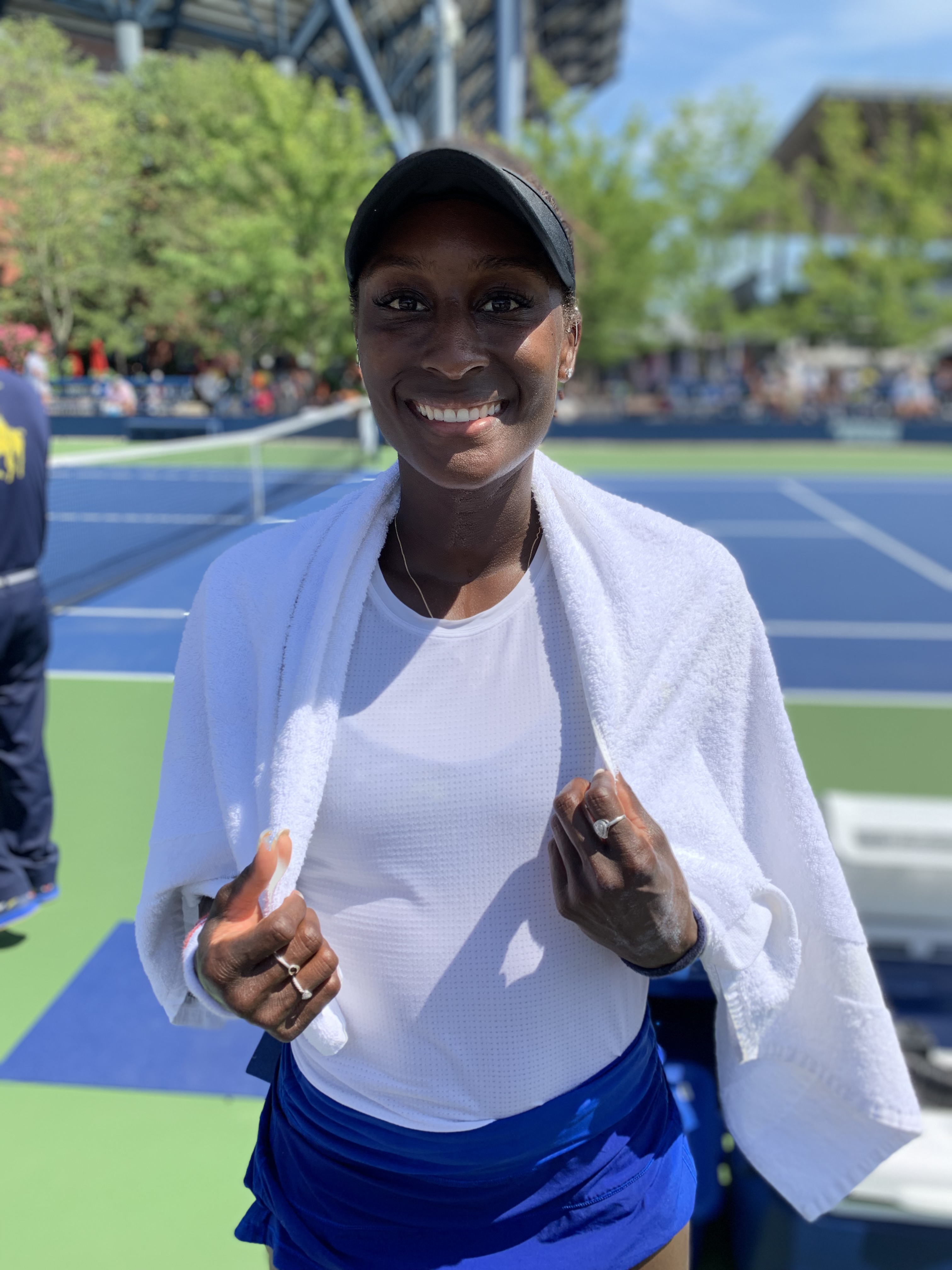 Asia Muhammad, 2019 US Open (Photo: TennisAtlantic.com)