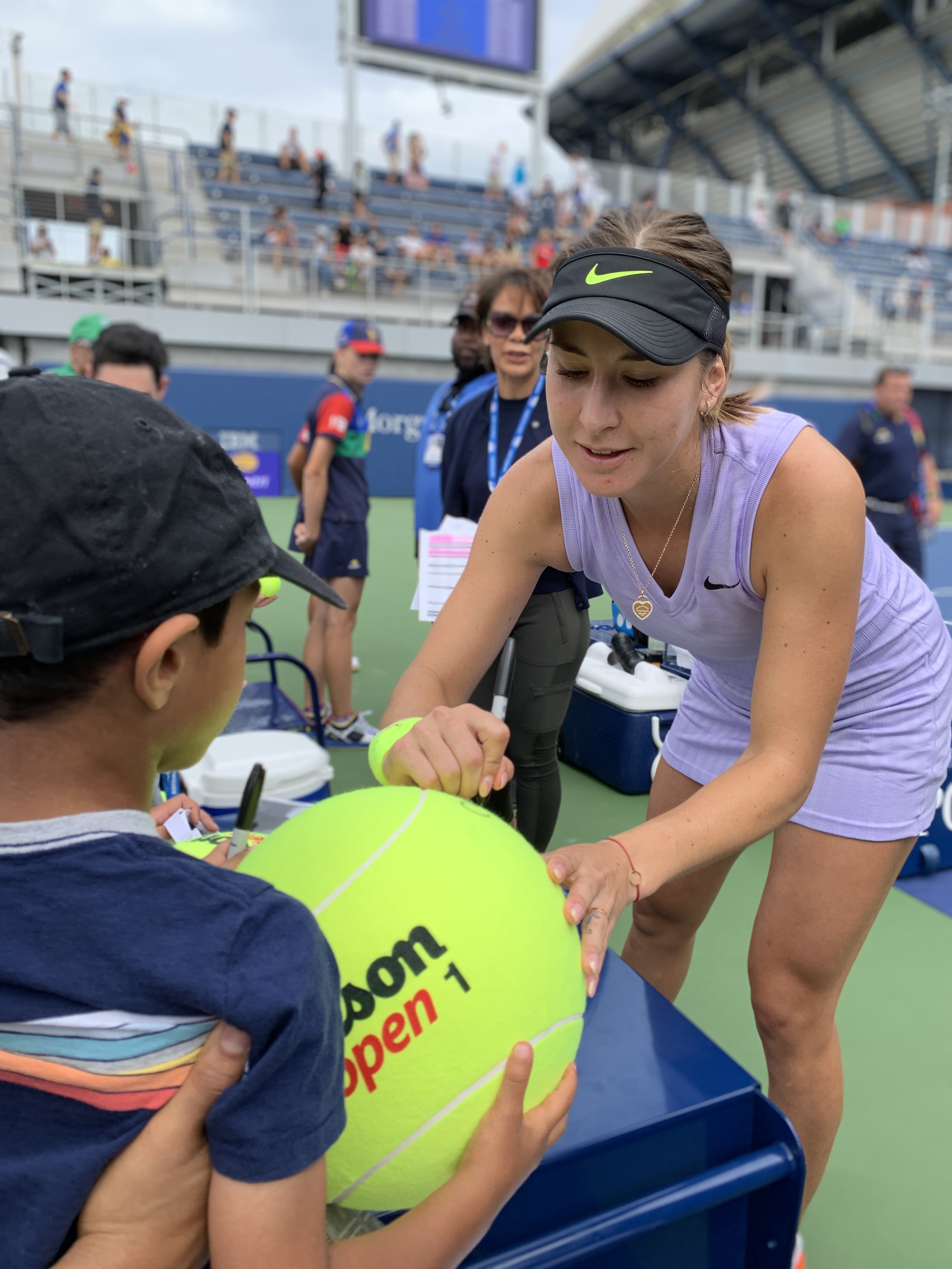 Belinda Bencic, 2019 US Open (Photo: Tennis Atlantic)