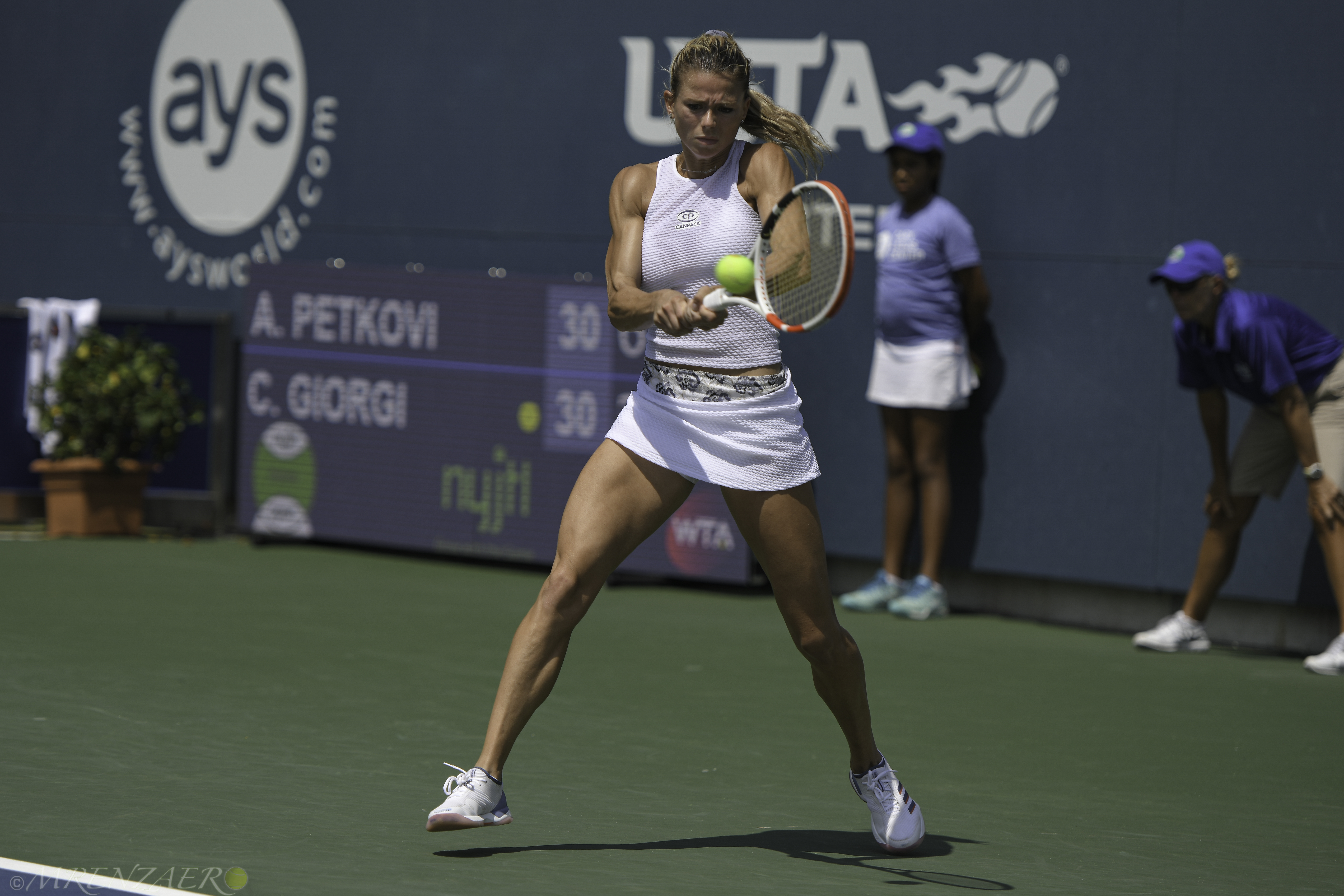 Camilla Giorgi, 2019 Bronx Open (Photo: Mike Renz)