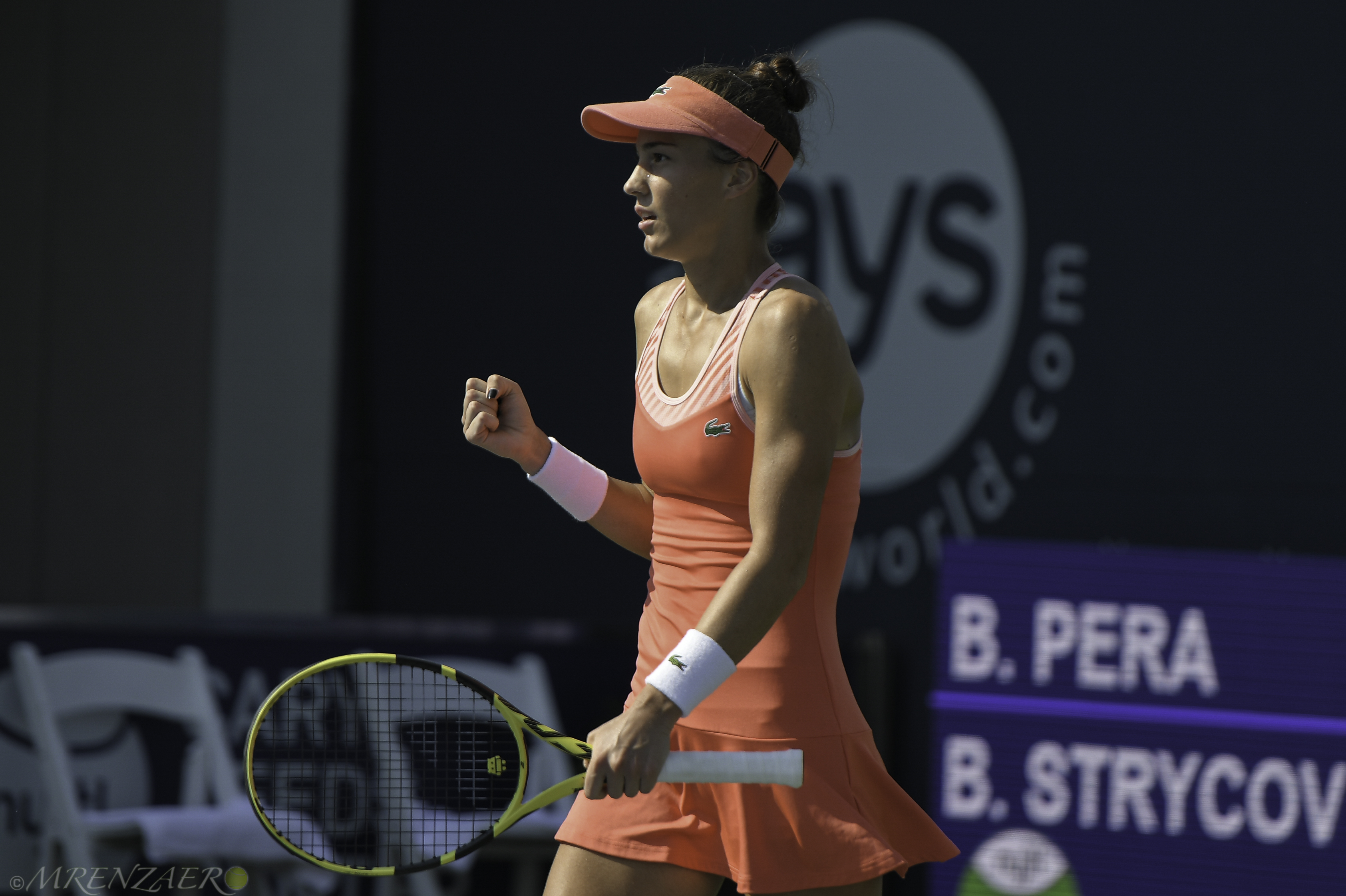Bernarda Pera, 2019 Bronx Open (Photo: Mike Renz for Tennis Atlantic)